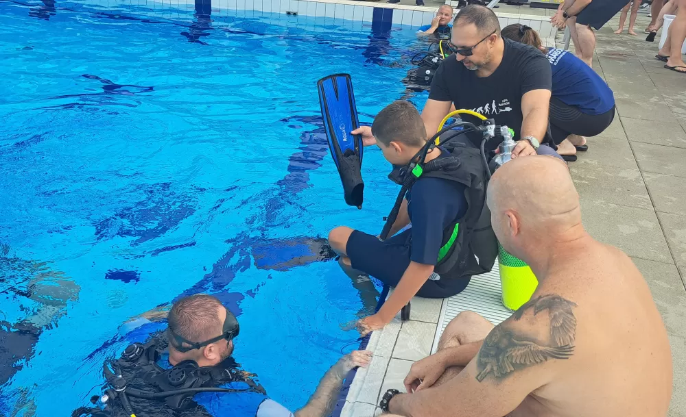 Veliki odaziv djece na još jednu Malu školu ronjenja