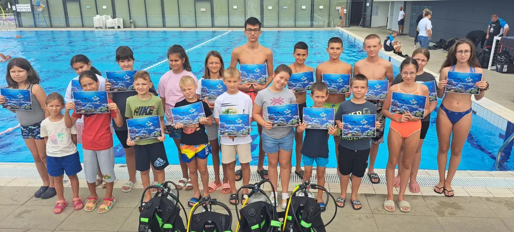 Veliki odaziv djece na još jednu Malu školu ronjenja