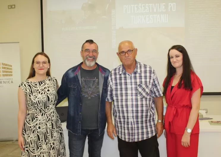 PROJEKT „ČETVRT KNJIGE“ PLETERNIČKE KNJIŽNICE: Hrvoje Rupčić predstavio knjigu ʼʼPutešestvije po Turkestanuʼʼ