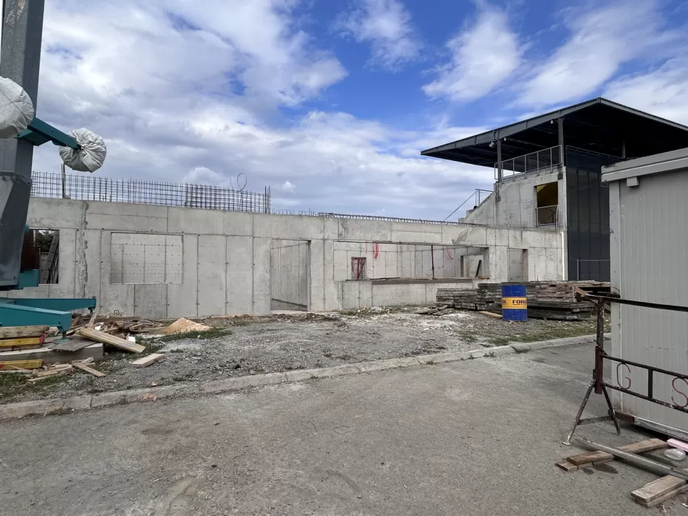 Radovi na južnoj tribini Stadiona kraj Save napreduju prema planu