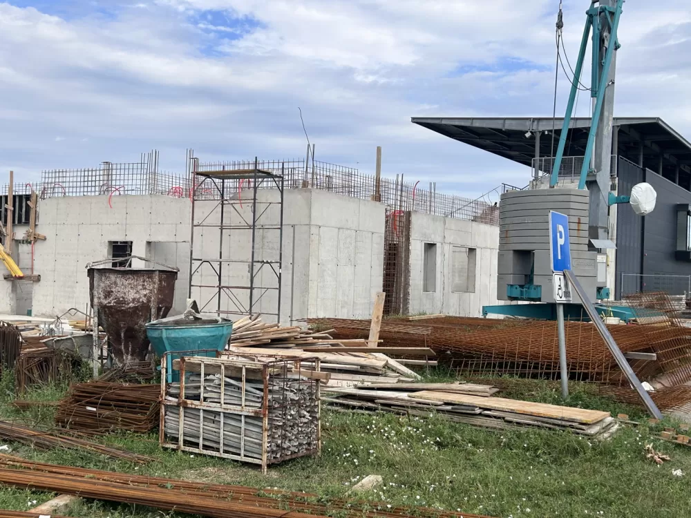 Radovi na južnoj tribini Stadiona kraj Save napreduju prema planu