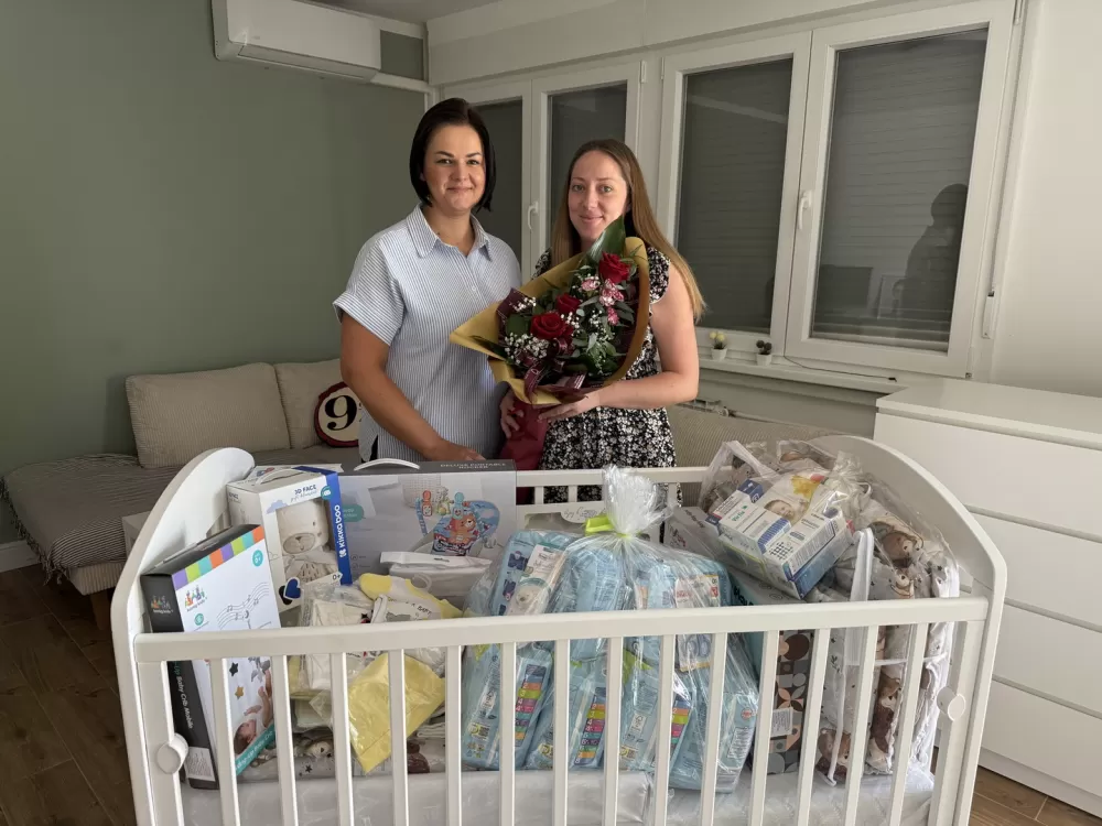 Mali građani, velika dobrodošlica: Slavonski Brod dodijelio nove pakete za bebe
