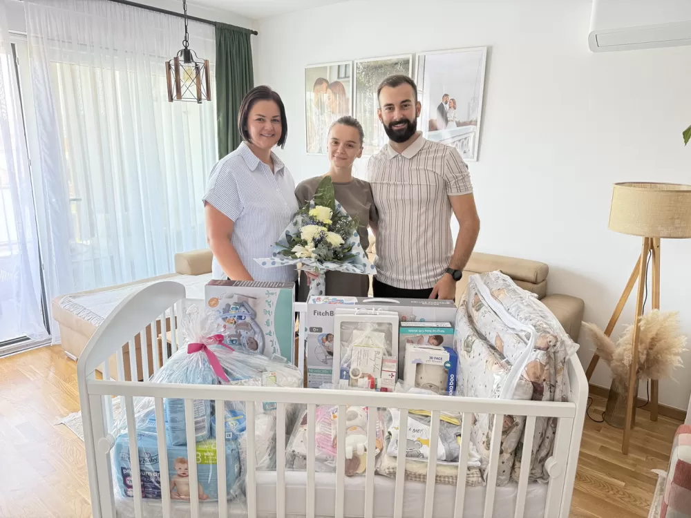 Mali građani, velika dobrodošlica: Slavonski Brod dodijelio nove pakete za bebe