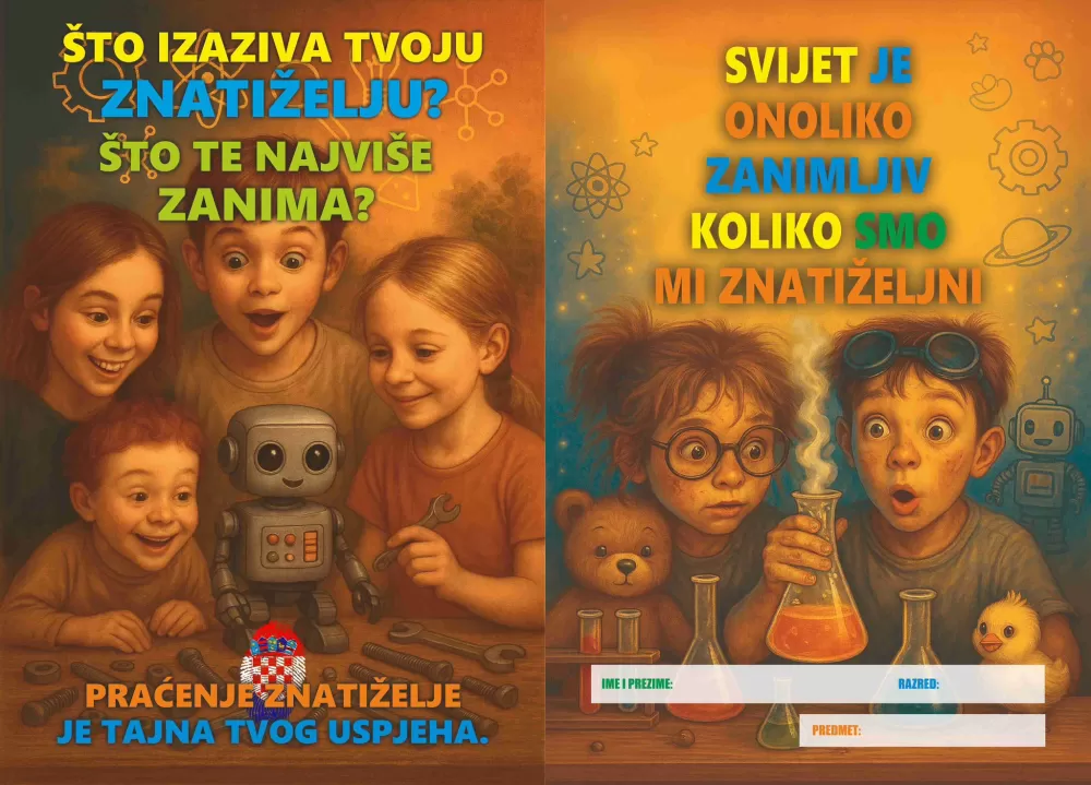 Općina Sibinj i ove godine za osnovnoškolce osigurava bilježnice, a prvašiće i geko komplete