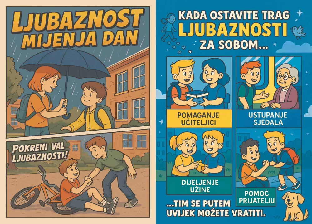 Općina Sibinj i ove godine za osnovnoškolce osigurava bilježnice, a prvašiće i geko komplete