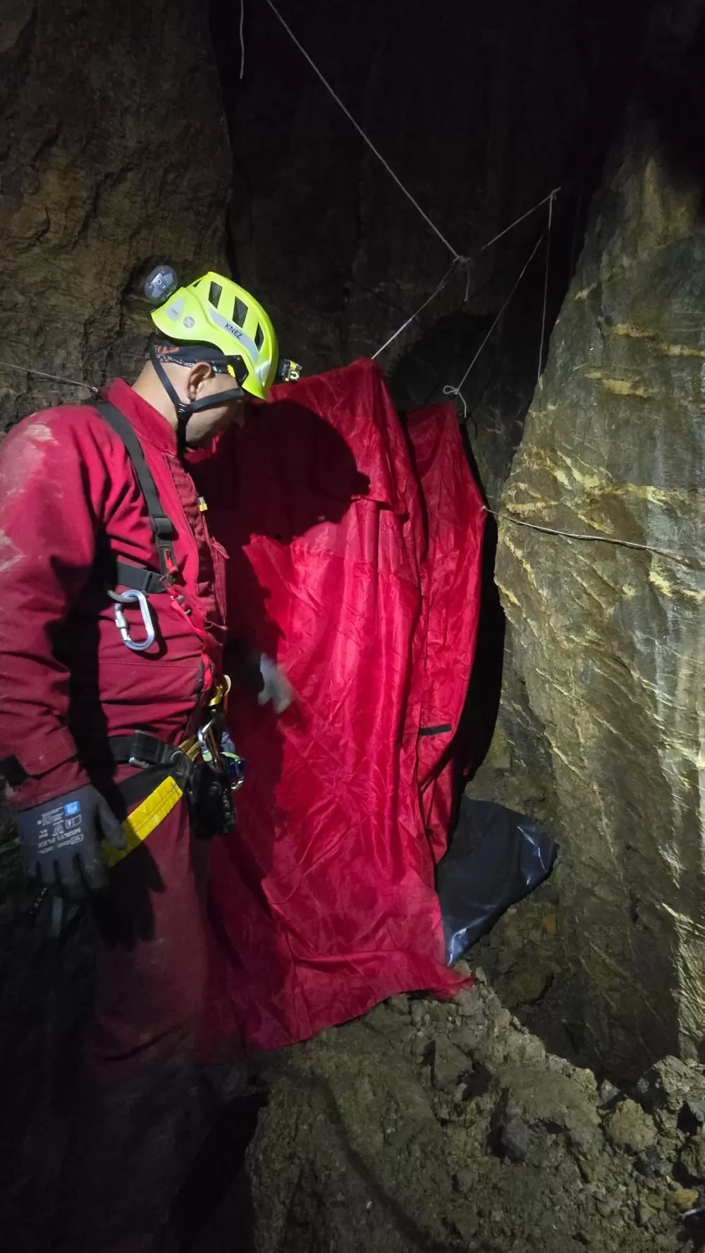 Prva samostalna speleo vježba HGSS Stanice Požega na Papuku