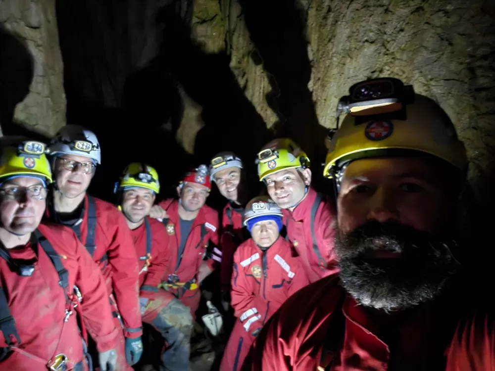 Prva samostalna speleo vježba HGSS Stanice Požega na Papuku
