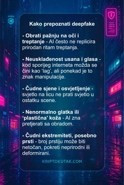 Deepfake – tehnologija koja briše granicu između stvarnog i lažnog