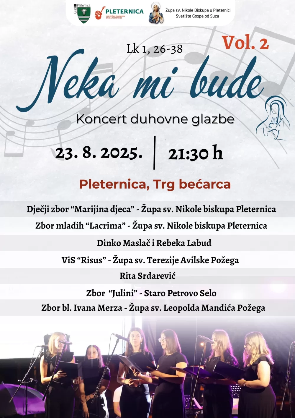 USUSRET DEVETNICAMA U PLETERNICI: Dvostruki jubilej pleterničkog svetišta - „70 godina štovanja Gospe od Suza i 20 godina od proglašenja svetištem“
