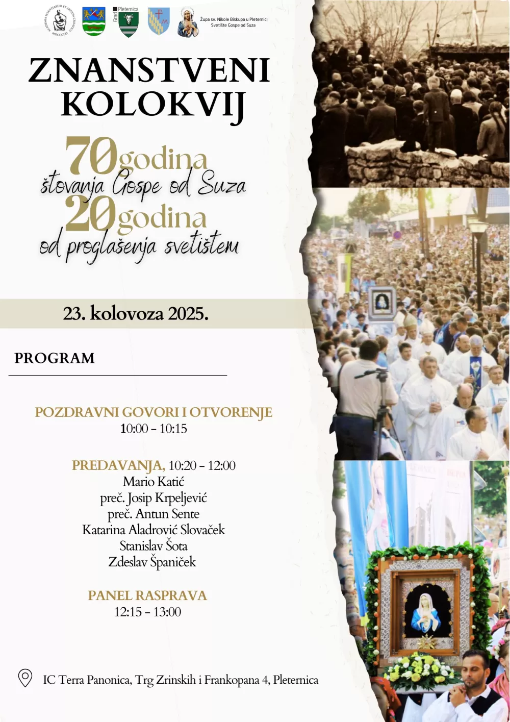 USUSRET DEVETNICAMA U PLETERNICI: Dvostruki jubilej pleterničkog svetišta - „70 godina štovanja Gospe od Suza i 20 godina od proglašenja svetištem“