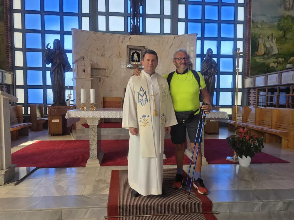 Gospi Voćinskoj već poznatim stazama krenuli prvi pješaci - hodočasnici