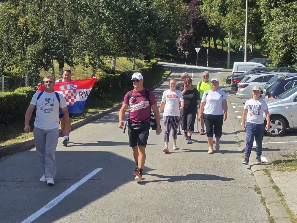 Gospi Voćinskoj već poznatim stazama krenuli prvi pješaci - hodočasnici