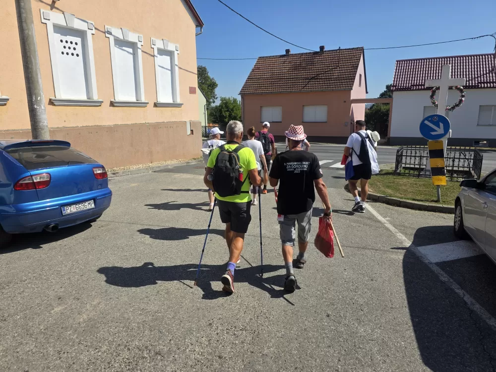 Gospi Voćinskoj već poznatim stazama krenuli prvi pješaci - hodočasnici