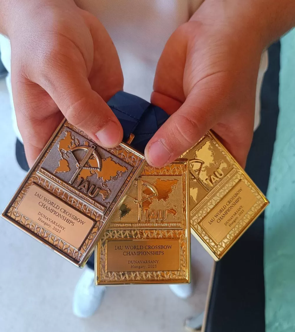 TRI MEDALJE - Lovro Bjelobrk iz Rastušje samostrelom ʼpomeoʼ svjetsku konkurenciju