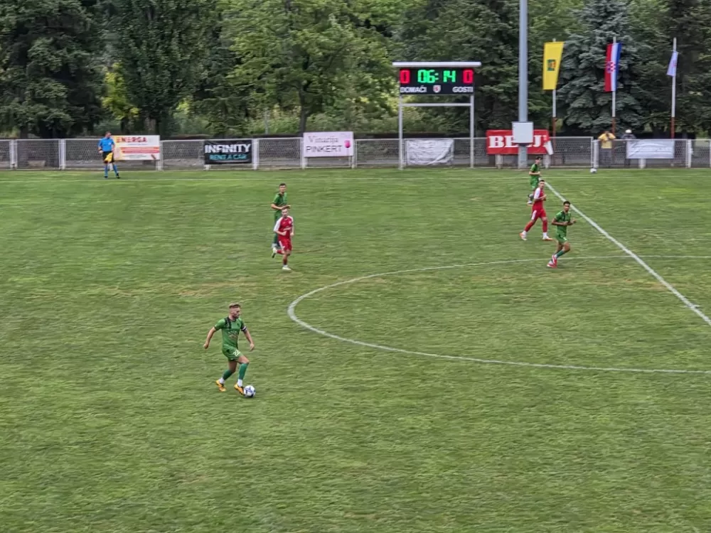 Mreže se četiri puta zatresle: NK Borac Kneževi Vinogradi - NK Kutjevo 2:2