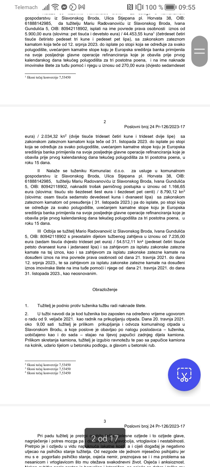 REP IZ PROŠLOSTI: Brodski Komunalac izgubio sud, evo koliko mora platiti