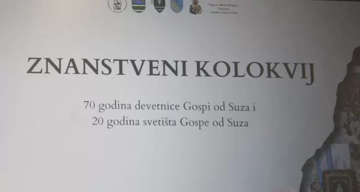 Znanstveni kolokvij o 70 godina štovanja Gospe od suza i 20 godina svetišta