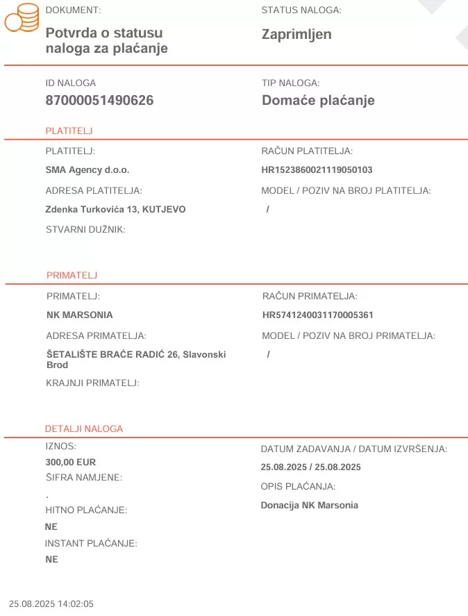 Posljednji apel za spas Marsonije - financijski pomogao i portal sportalo.hr