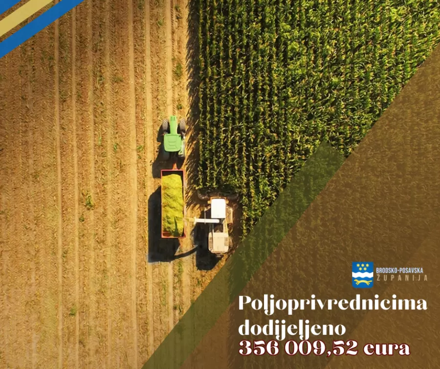 SB Online | Počele uplate za potpore male vrijednosti za nabavku mehanizacije i opreme