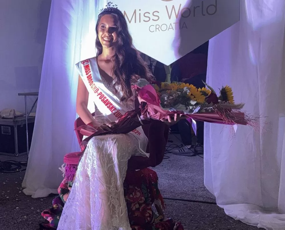 Miss Brodsko-posavske županije Melanie Juranović (17) iz Vrbove