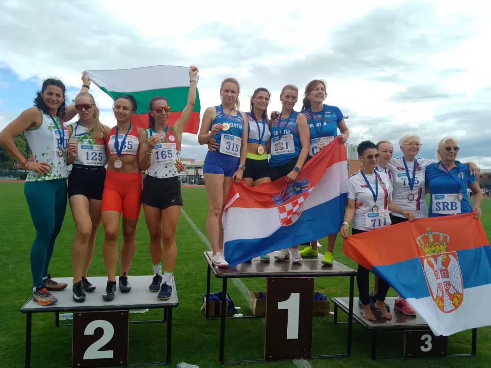 Manda Orkić osvojila 2 zlata na Prvenstvu Balkana za veterane