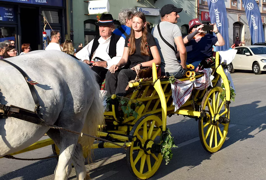 (FOTOGALERIJA) SVEČANA FESTIVALSKA POVORKA ULICAMA GRADA: Pokazana ljepta baštine koja krasi Požešku kotlinu
