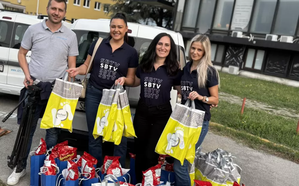 SB Online | Slavonsko-brodska televizija darivala prvašiće