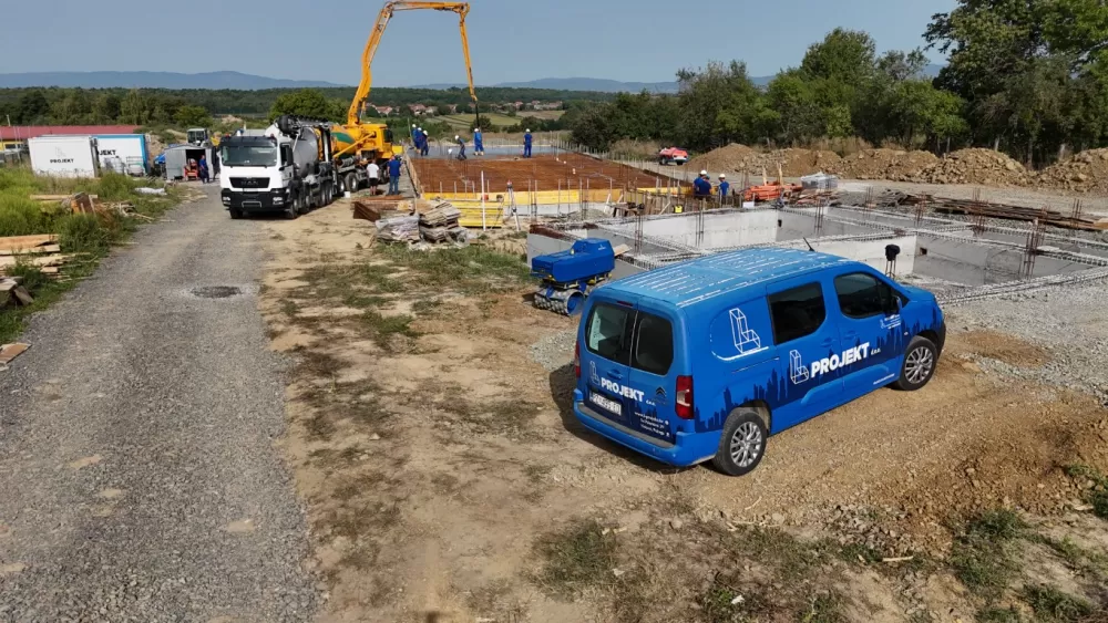 (FOTO) Prema planiranoj dinamici izvode se radovi na izgradnji Centra za starije osobe u Jakšiću 
