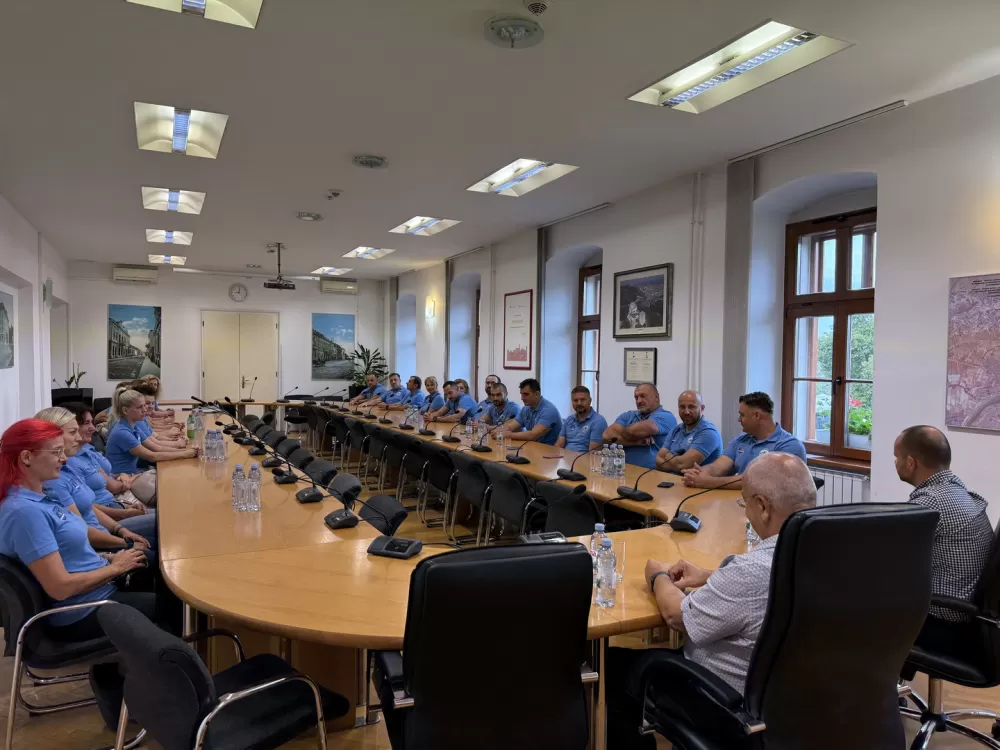 Održan prijem za Udrugu lađara Marsonia u znak priznanja za sportske uspjehe