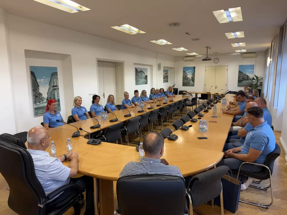 Održan prijem za Udrugu lađara Marsonia u znak priznanja za sportske uspjehe