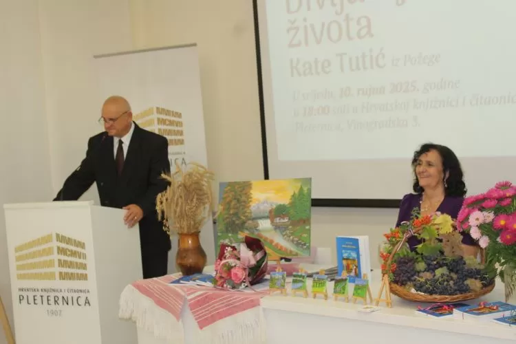 Požega.eu | POETSKA VEČER: Predstavljena prva zbirka pjesama Kate Tutić „Divlja rijeka života“