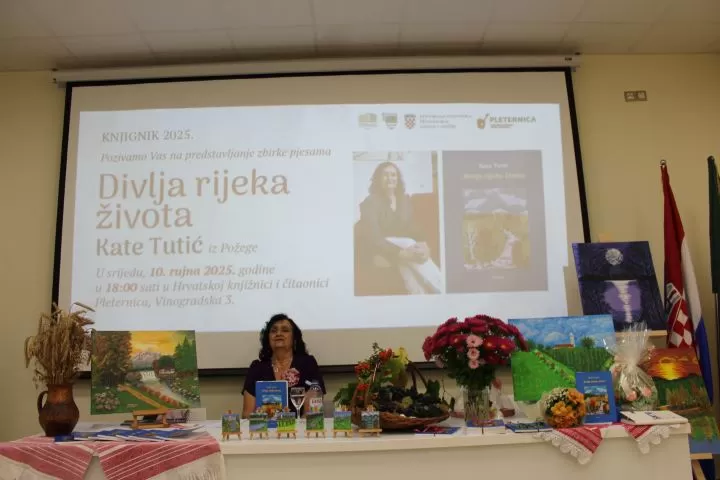 POETSKA VEČER: Predstavljena prva zbirka pjesama Kate Tutić „Divlja rijeka života“