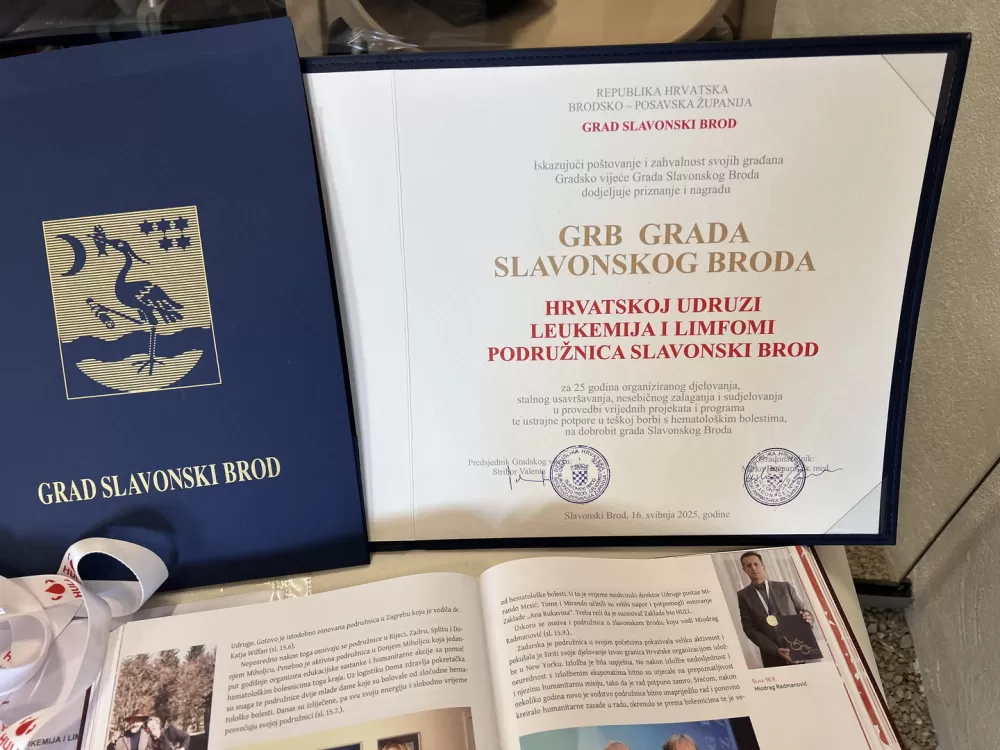 Znanjem protiv limfoma: Slavonski Brod obilježio Svjetski dan limfoma