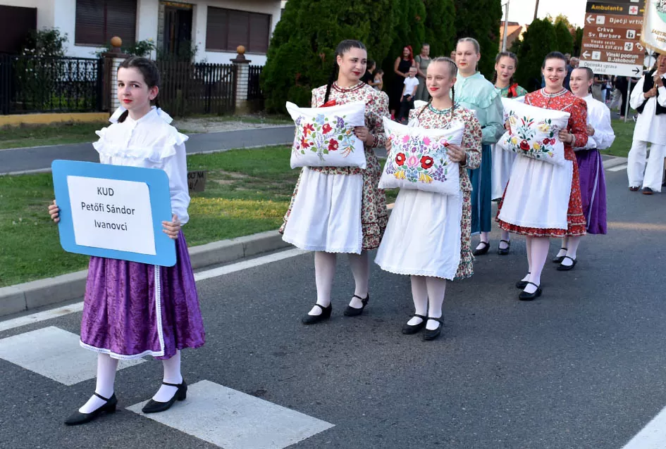 (FOTOGALERIJA) Bogatu smotru nakon nastupa desetak folklornih skupina začinili davorski tamburaši Satir