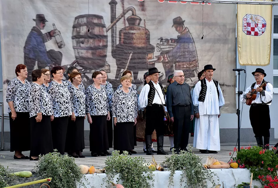 (FOTOGALERIJA) Bogatu smotru nakon nastupa desetak folklornih skupina začinili davorski tamburaši Satir
