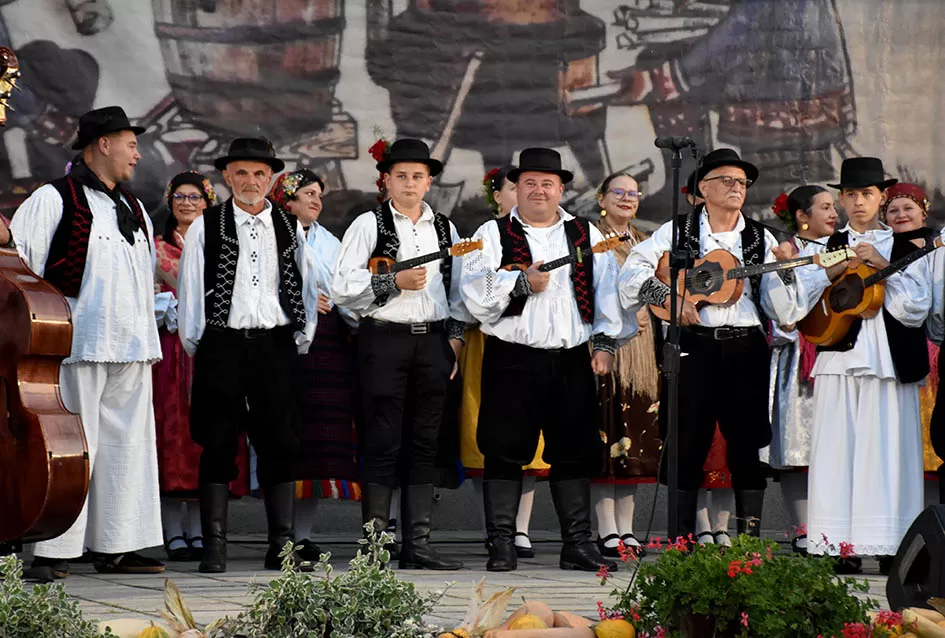 (FOTOGALERIJA) Bogatu smotru nakon nastupa desetak folklornih skupina začinili davorski tamburaši Satir