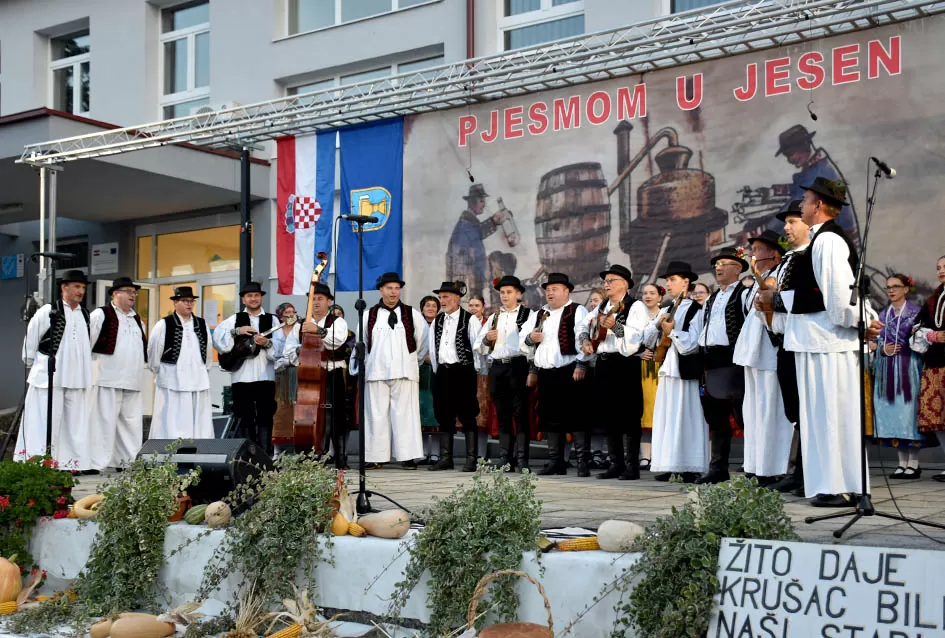 (FOTOGALERIJA) Bogatu smotru nakon nastupa desetak folklornih skupina začinili davorski tamburaši Satir