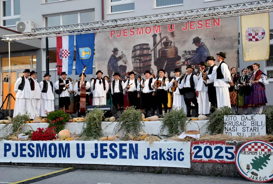 (FOTOGALERIJA) Bogatu smotru nakon nastupa desetak folklornih skupina začinili davorski tamburaši Satir