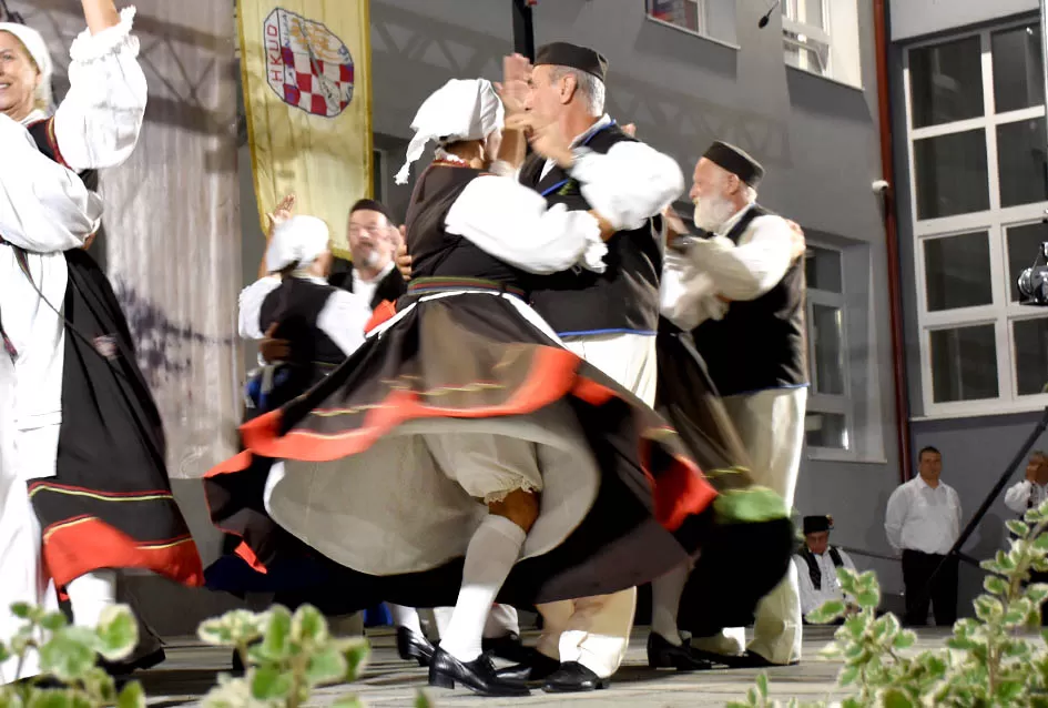 (FOTOGALERIJA) Bogatu smotru nakon nastupa desetak folklornih skupina začinili davorski tamburaši Satir
