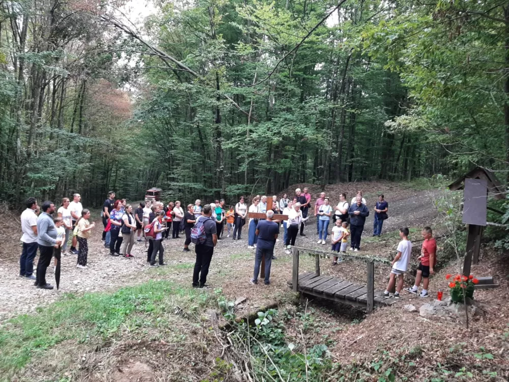 KRIŽNI PUT POŽEŠKA KOPRIVNICA-KLIKUN: Tradicionalno hodočašče predvodio pleternički župnik Dragan Hrgić 