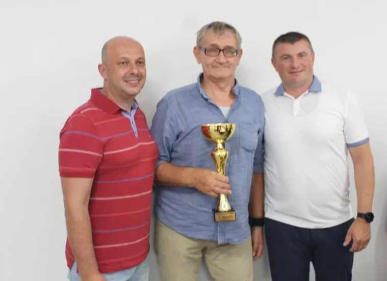 ŠAHOVSKI TURNIR U BRESTOVCU: Pobjednik drugokategornik Pero Antolović iz Ivankova