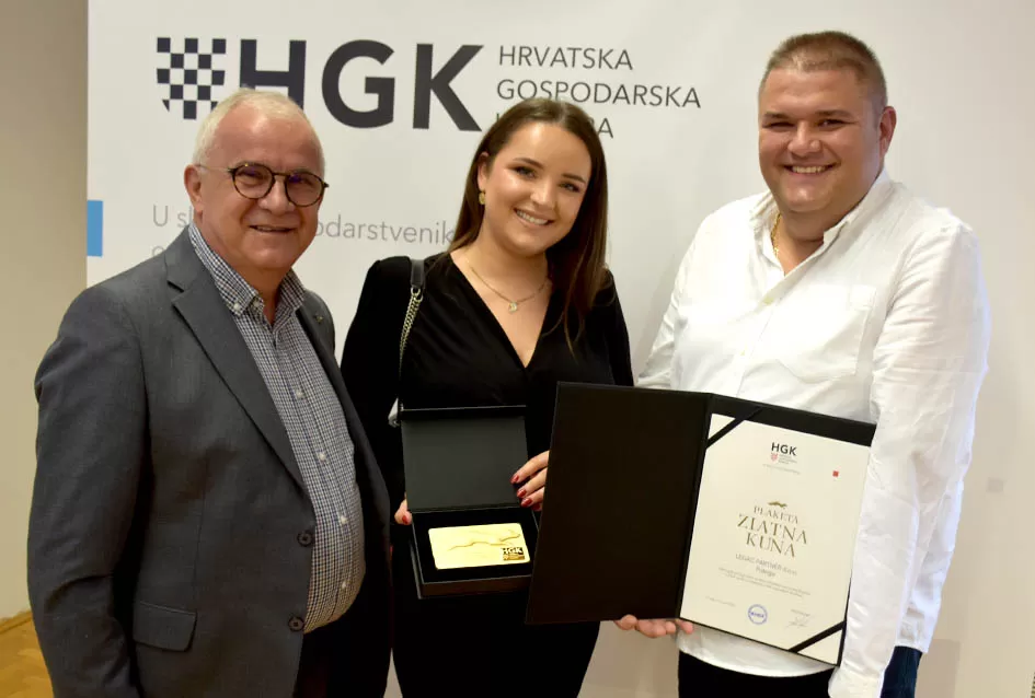 GOSPODARSKI USPJEH: Zlatne kune dobile tvrtke Lipik glas, Usluga i Legac partner