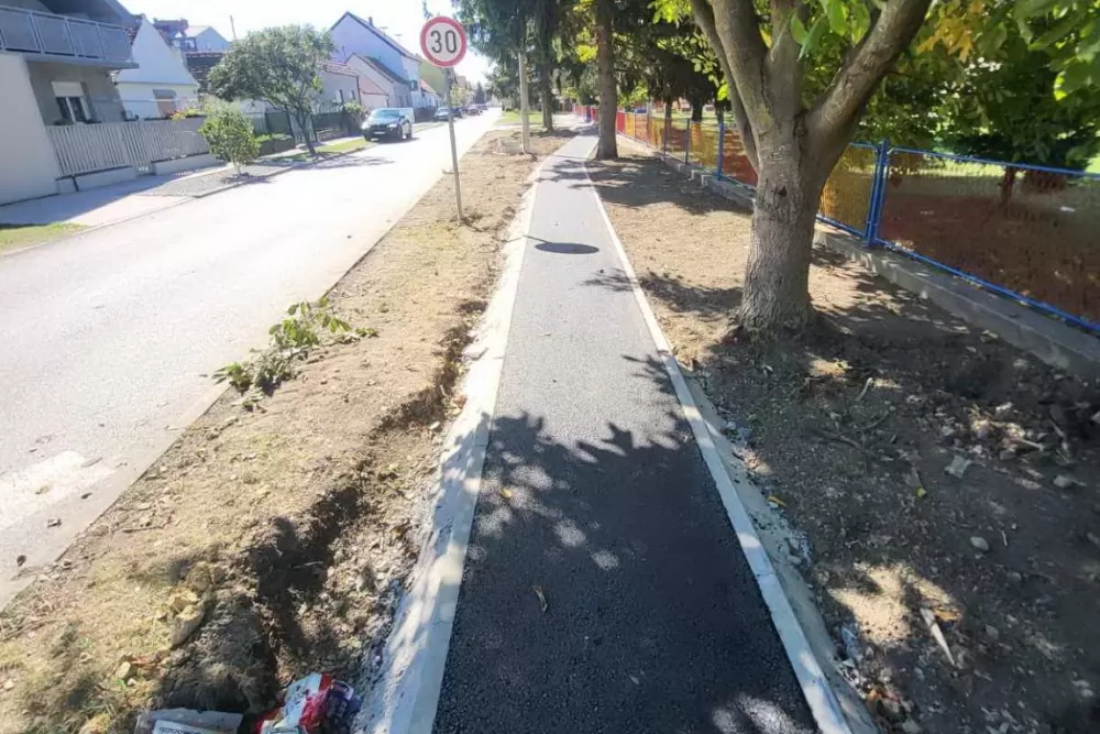 Modernizirana pješačka staza u Ulici Jurja Križanića