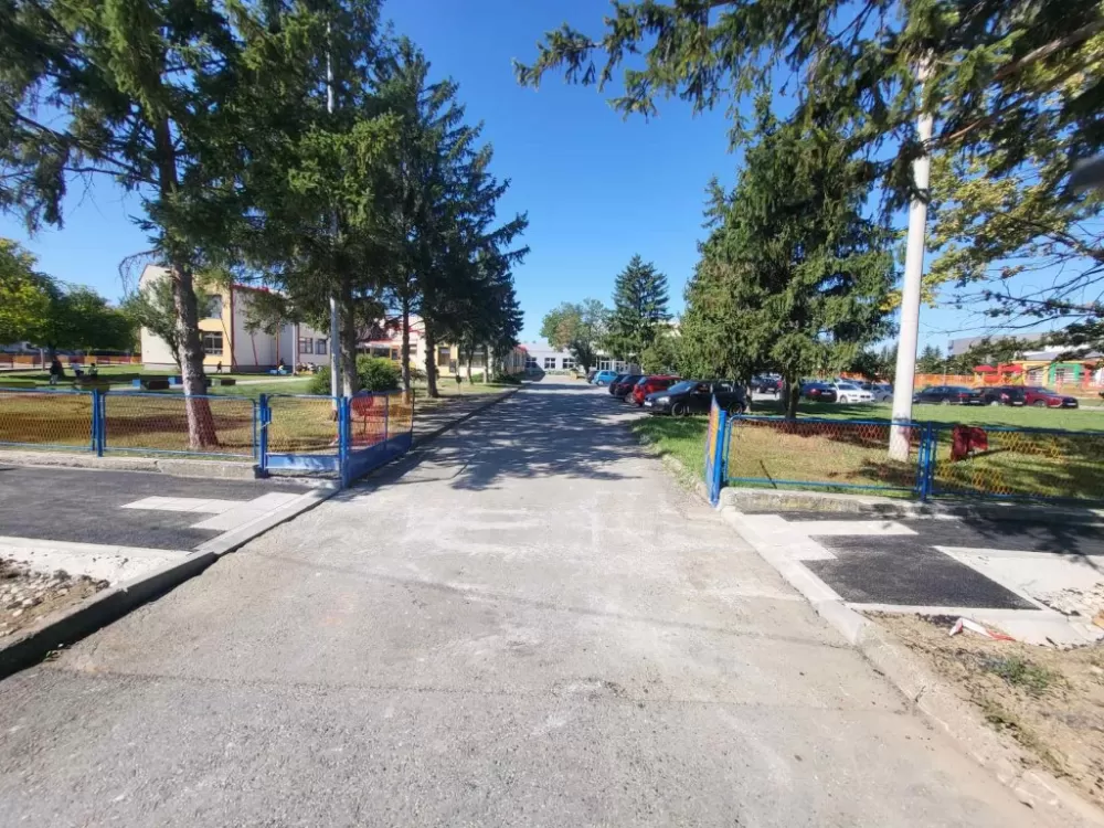 Modernizirana pješačka staza u Ulici Jurja Križanića