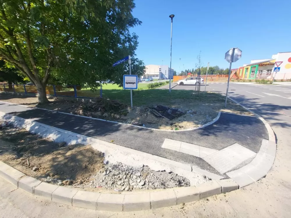 Modernizirana pješačka staza u Ulici Jurja Križanića