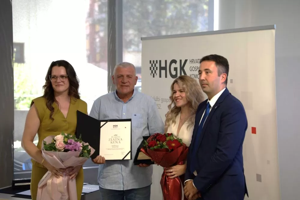 Zlatne kune u ruke najboljih tvrtki CALOR d.o.o. iz Gornje Vrbe, SPIROFLEX d.o.o. iz Ruščice i ĐURI ĐAKOVIĆ MONTAŽI d.o.o. iz Slavonskog Broda.