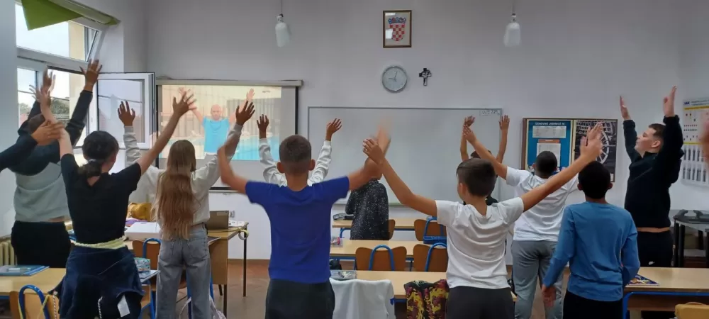 Učenici OŠ Ivana Brlić-Mažuranić obilježili Europski tjedan sporta aktivnim mikropauzama