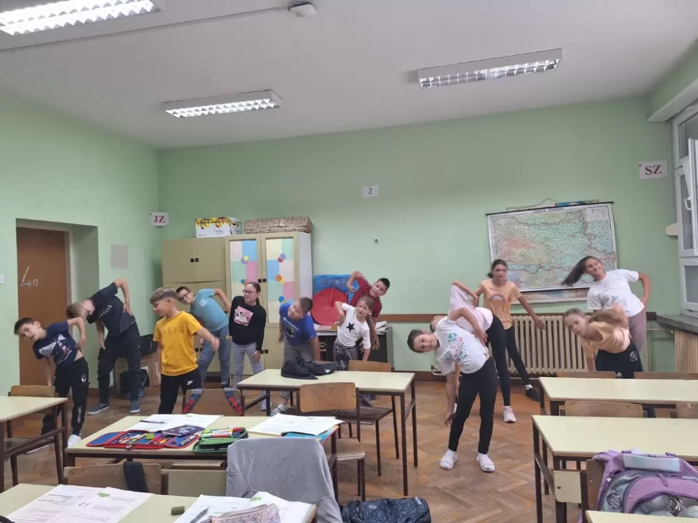 Učenici OŠ Ivana Brlić-Mažuranić obilježili Europski tjedan sporta aktivnim mikropauzama