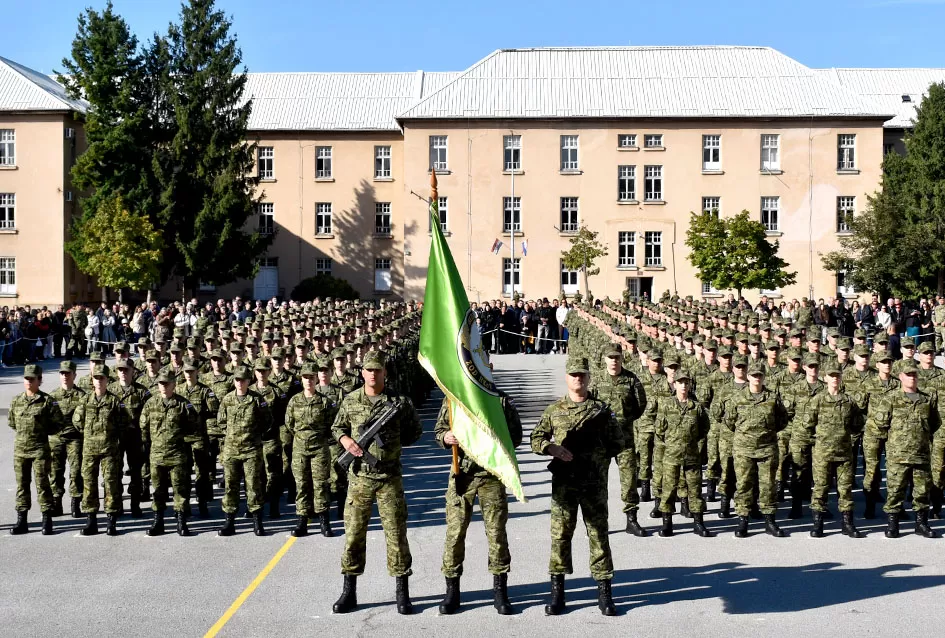Požega.eu | Prisegnuo je 47. naraštaj ročnika: „Hrvatska vojska nije samo oružana sila, mi smo jamac mira i sigurnosti hrvatskog naroda“