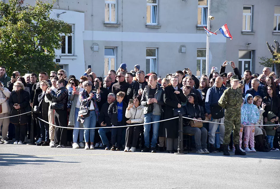 Prisegnuo je 47. naraštaj ročnika: „Hrvatska vojska nije samo oružana sila, mi smo jamac mira i sigurnosti hrvatskog naroda“